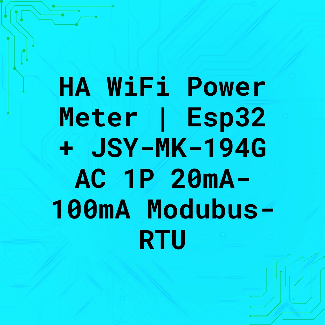 JSY-MK-194G home assistant esp32